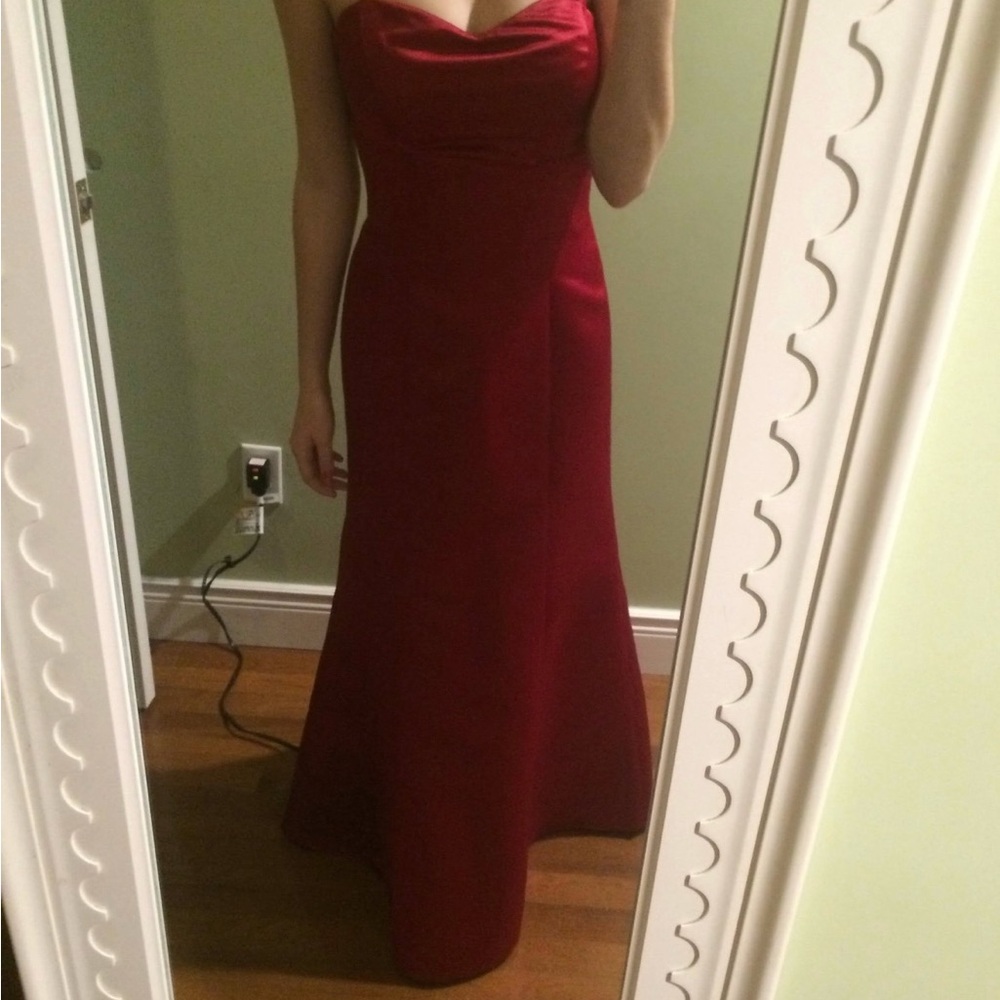Bill Levkoff Strapless  Gown